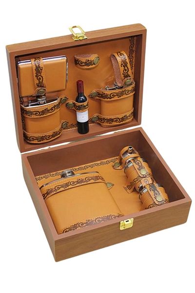 Fernanda Premium Chess Wooden Protection Box 8. Ounce 4 Dark Cup 17*13 cm