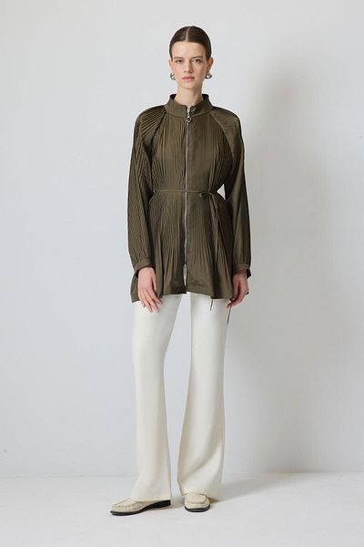 Touché Privé Plired Front Zipper Jacket