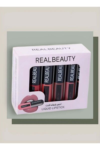 real beauty Real Beauty 12-Piece Stay-In-Place Lipstick Set, Multicolor