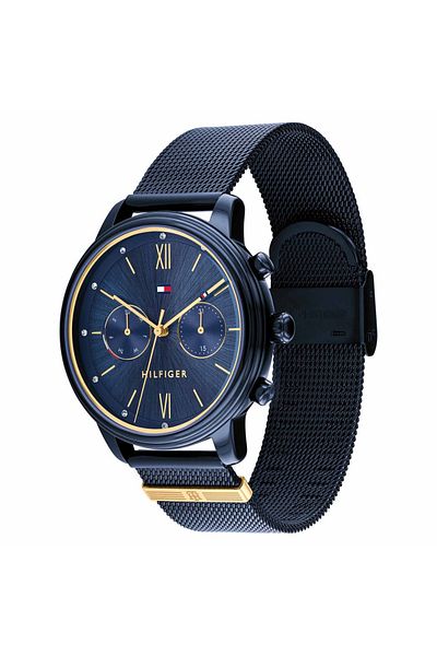 Tommy Hilfiger Dámské hodinky Tommy Hilfiger 1782305 Blake, modré s modrým ciferníkem, mechanismus TMI VH64A Quartz