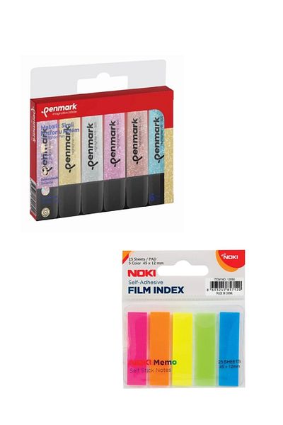 KarmaOfis 6 Glitter Highlighter Pens + 5 Markers