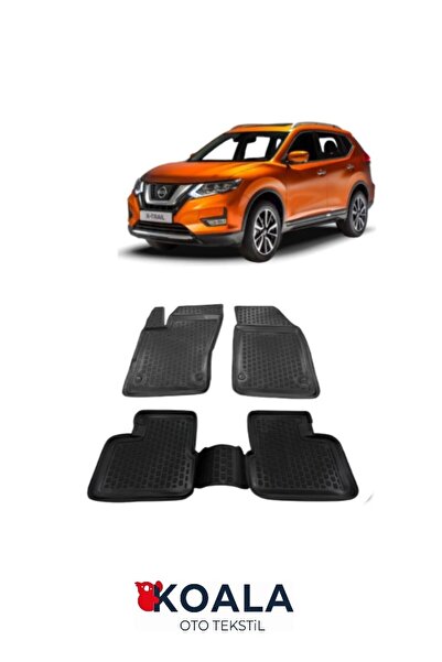 KoalaOtoTekstil Nissan X Trail Havuzlu Paspas 2014 2021