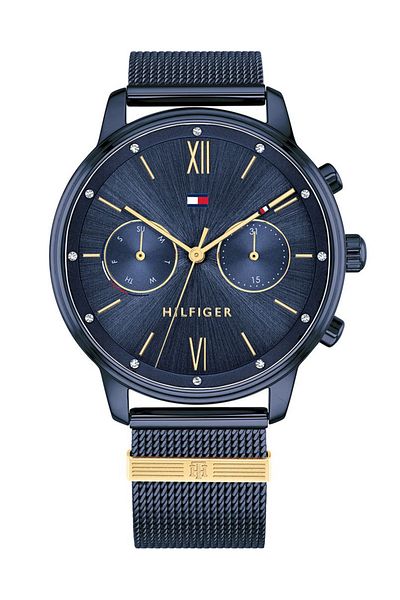 Tommy Hilfiger Dámské hodinky Tommy Hilfiger 1782305 Blake, modré s modrým ciferníkem, mechanismus TMI VH64A Quartz