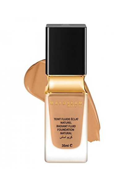 MAYDREAM كريم أساس ناتشورال راديانت غير لامع يدوم طويلاً لون 102 بيج فاتح