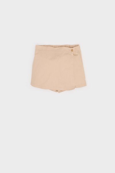 DeFacto Baby Girl 3Pcs Suit Crew Neck Long Sleeve Top Stretchy Waisted Shorts Skirt D9318A525Sp