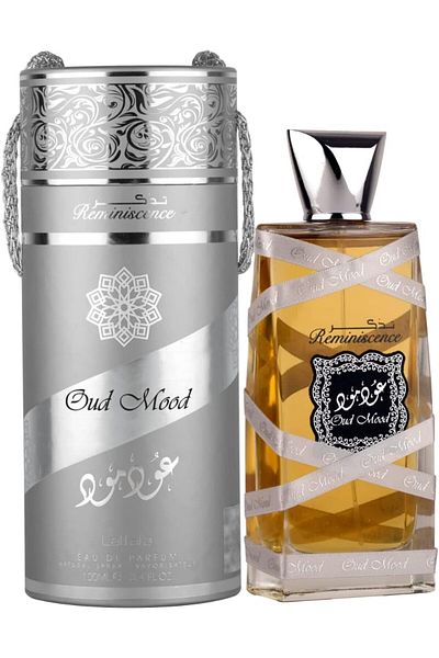 lattafa عطر عود مود سيلفر او دي بارفان للرجال 100 مل