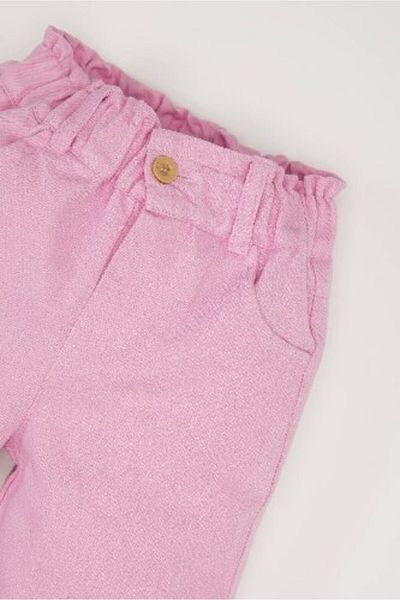 DeFacto Baby Girl Wide Leg Wide Wide Leg Gabardine Pants D9365A525Sp