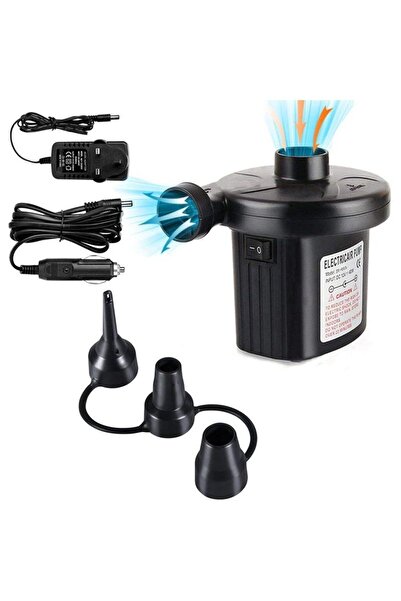 Fırsat7 Elektrikli Hava Pompası Şişme Yatak Havuz Vakumlu Kompresör 220V