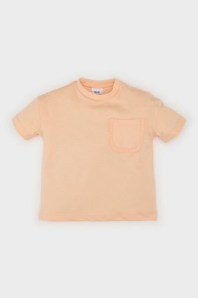 DeFacto Baby Girl Crew Neck Basic Plain Short Sleeve T-Shirt B7543A525Sm