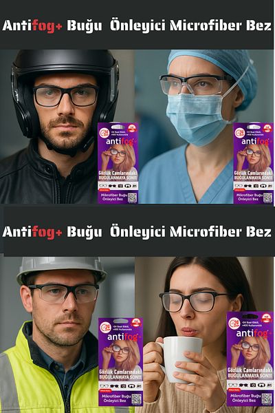 Belsa Antifog Glasses - Anti-Fog Magic Microfiber Cloth, 400 Uses