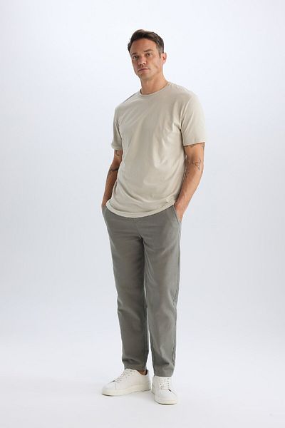 DeFacto Regular Fit Cotton Pants D1045Ax25Sp