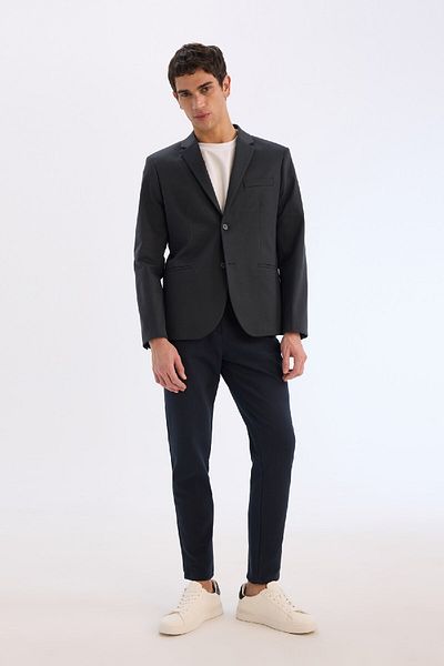 DeFacto Slim Fit Slim Fit Blazer Jacket με επένδυση W9254AZ25SP