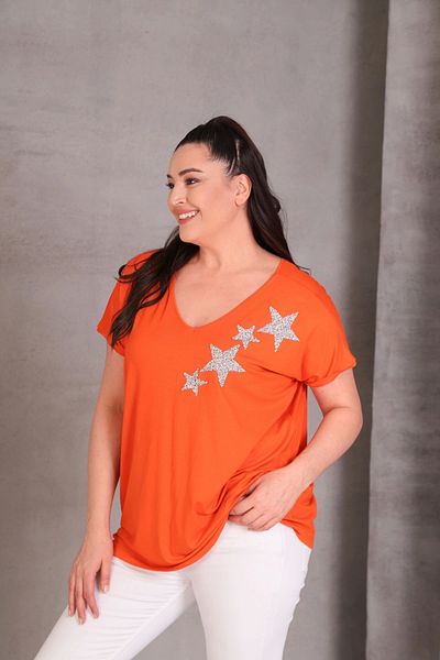 aytemas Star and Stone Printed Blouse