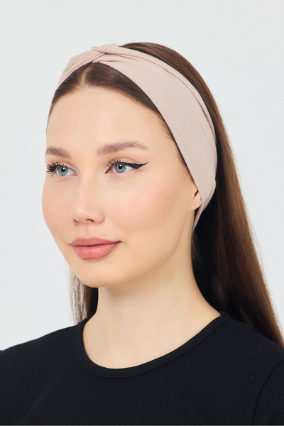 Butikgiz Γυναικεία χτενισμένη βαμβακερή χιαστί, αντιολισθητική, μαλακή, ελαστική, μπαντάνα μαλλιών