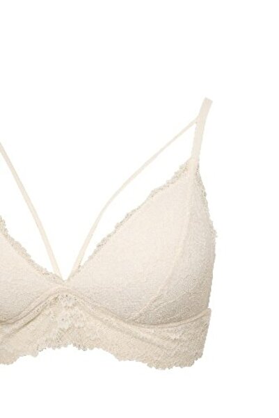 DeFacto Zamilujte se polstrovaný krajkový krajkový bralet R6569Az25Sp