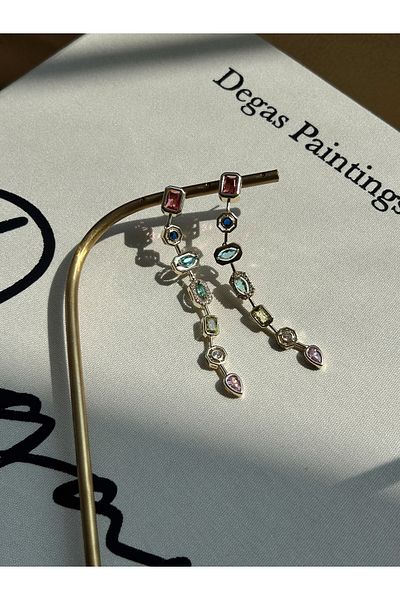 Store Colored Stone Earrings