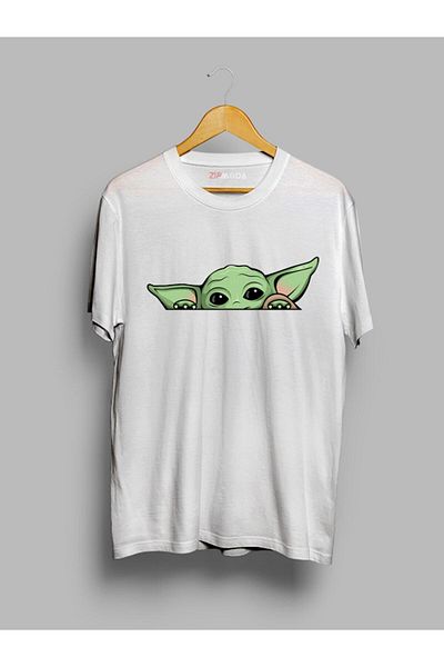 Pisa Art Μπλουζάκι μπλουζάκι με στάμπα Baby Yoda Design