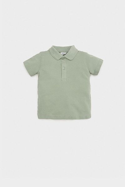 DeFacto Baby Boy Pique Short Sleeve Polo Basic Plain T-Shirt B7007A525Sm