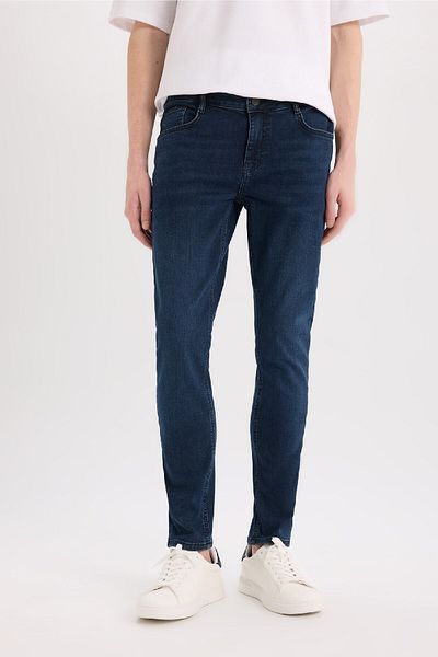 DeFacto Carlo Skinny Fit - Κανονική μέση, εξαιρετικά στενό πόδι Jean B3620AX25SP