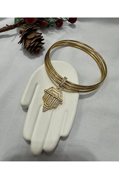 stainles steel Çelik Ajda Bilezik Charm (Kolye Ucu Olarak da Kullanılabilir)