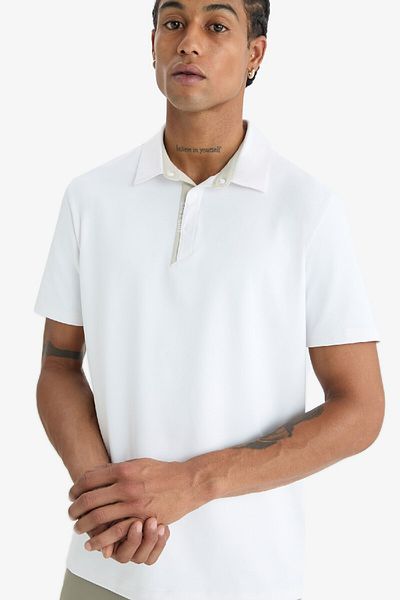 DeFacto DeFactoFit Standard Fit Αθλητικό κοντομάνικο μπλουζάκι πόλο D9240AX25SP