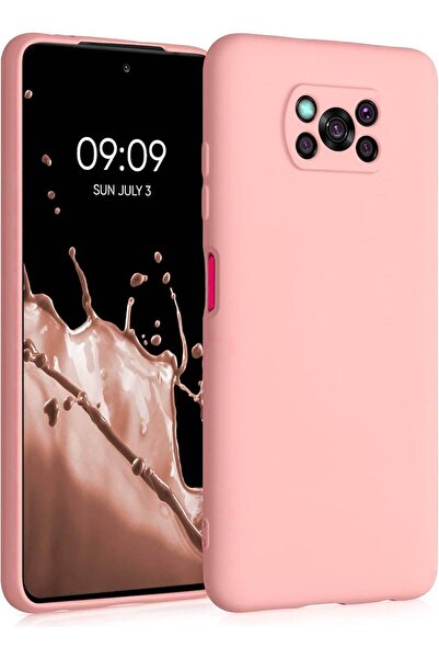 Marselit Xiaomi Poco X3/X3 Pro Uyumlu Premium Lansman Liquid Silikon Kılıf İç...