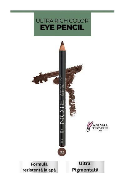 NOTE Ultra Rich Color Eyeliner – 02 Coffee – Brown