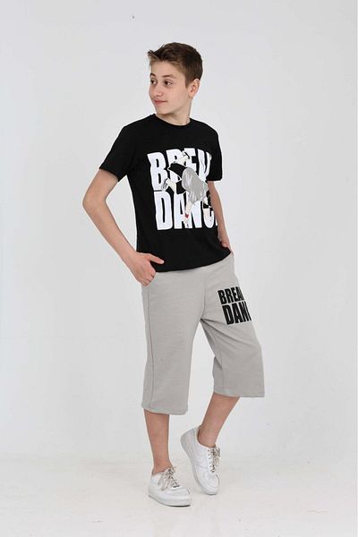 Mrs.idea Boy's Printed Shorts Double Suit