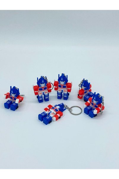 KEMX Transformers Optimus Prime and Bumblebee Keychain