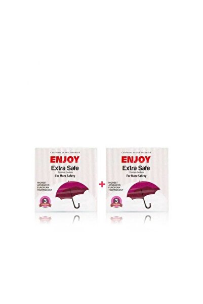 Enjoying إنجوي طقم قطعتين واقيات ذكريه - 3 قطع - أرجواني