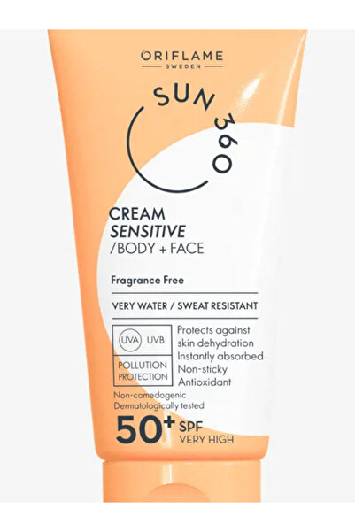 Oriflame Sun 360 Yüz Ve Vücut Için Güneş Kremi 50 Spf 35760