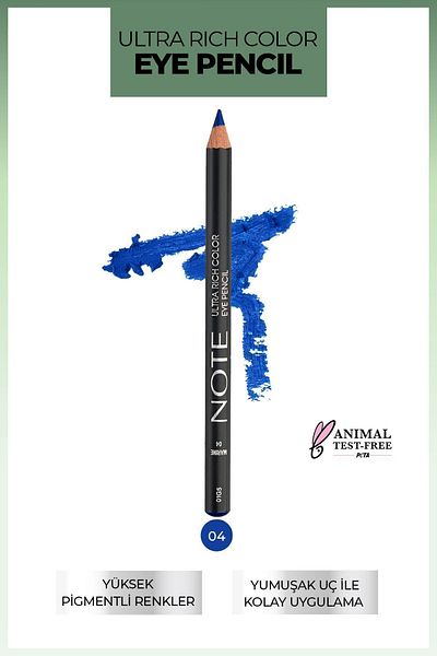 NOTE Creion de Ochi Ultra Rich Color – 04 Marine – Albastru Antracit