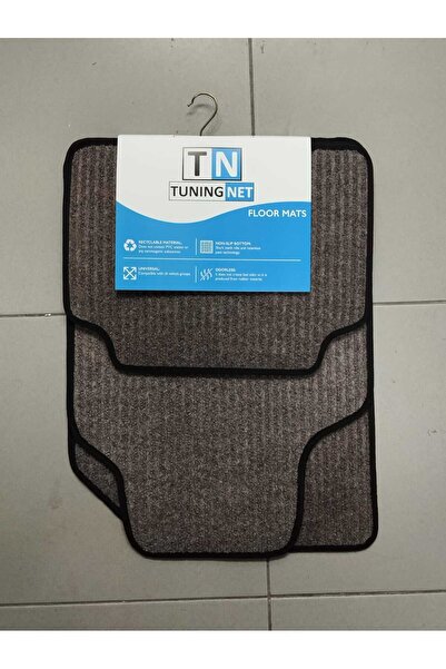 MOTTOMOR OTO UNIVERSAL HALI PASPAS ÇELİK MODEL KAHVERENGİ ZEMİN ARABA