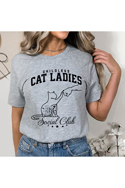 Wish BF Μπλουζάκι με στάμπα CHILDLESS CAT LADIES Social Club