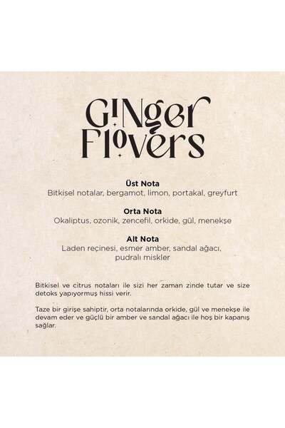 Carpex A1 Geniş Alan Koku Makinesi Kartuşu Ginger Flowers 200 ml