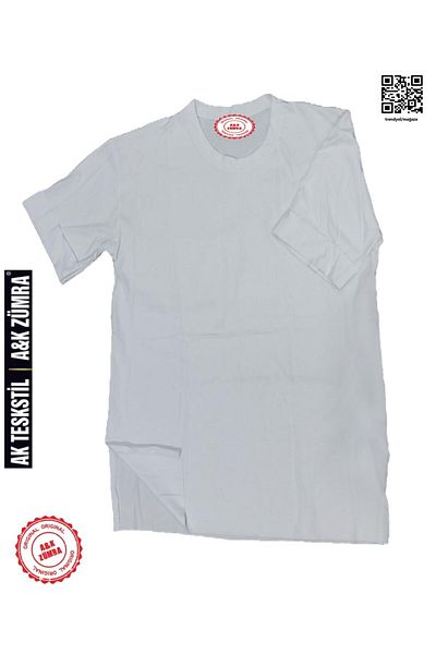 A&K ZÜMRA Tricou cu detaliu cu fante de mărime mare