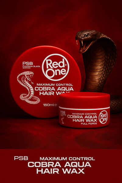 Red One Redone Cobra Ultra Sert Extra Parlak Gün Boyu Kalıcı Güçlü Tutuş Jel Wax 150 ml