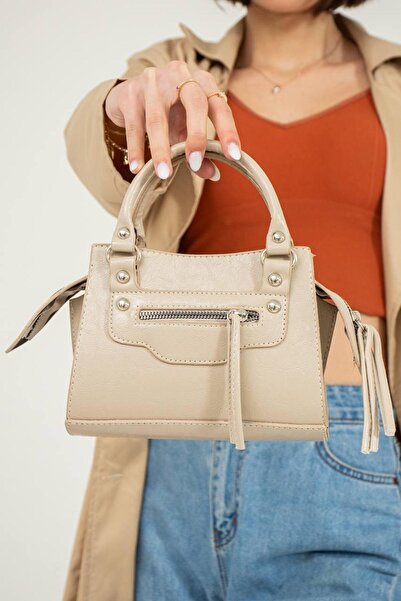 Handley Kadın mini el ve omuz çantası şık tasarımlı çapraz çanta