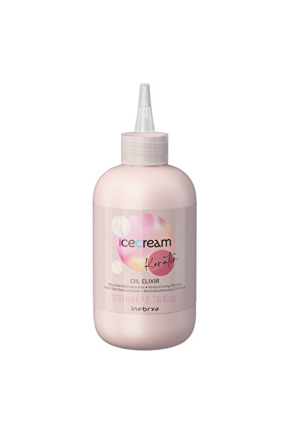 Inebrya Ice Cream Keratin Oil Elixir - Restructuring Oil Elixir 200ml