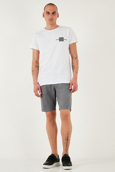 Buratti Cotton Slim Tapered Bermuda Shorts Men's Shorts 4503S67Smilano