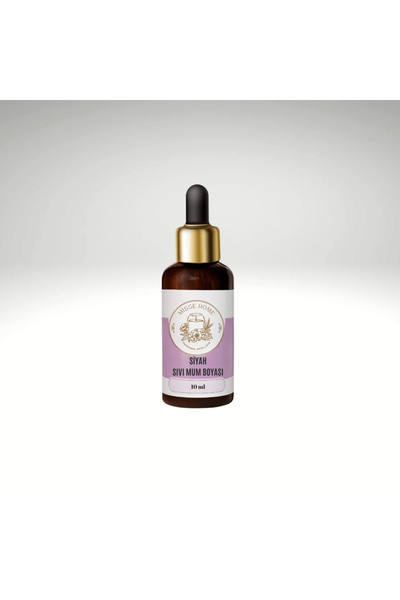 Misse 10 ML SİYAH Sıvı Mum Boyası Likit Boya Sıvı Pigment, Hobi ve Mum Yapma ...