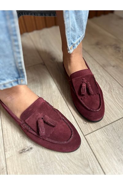 sorella дамски основни мокасини от естествена кожа за студентки