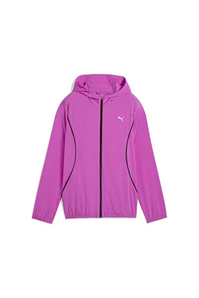 Puma Run Velocity Woven Дамско лилаво яке за бягане ДАМСКО ЯКЕ ЗА БЯГАНЕ 5265...