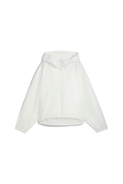 Puma Oversized Uv Wind Women's White Jacket