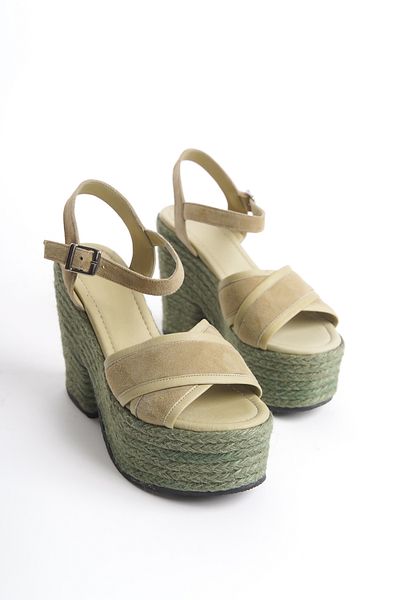 Elile Shoes Genuine Leather High Heel Sandals 33-34-35-41-42 Size