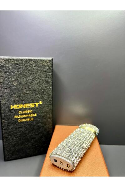 Honest Pürmüz Alevli Zarif Parlak Taşlı Rüzgar Çakmağı