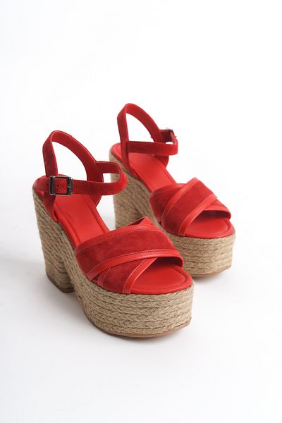 Elile Shoes Genuine Leather High Heel Sandals 33-34-35-41-42 Size