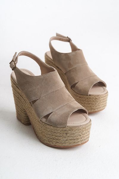 Elile Shoes Genuine Leather High Heel Sandals 33-34-35-41-42 Size