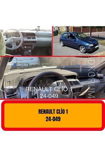 A3D TORPİDO KORUMA Renault Clio 1 - Front Chest Panel Torpedo Protection Case Carpet Cover
