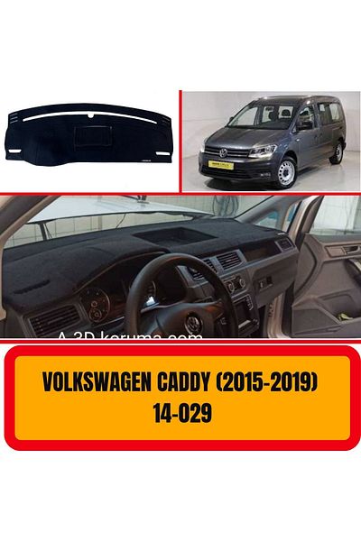 A3D TORPİDO KORUMA 2015-2019 Volkswagen Caddy Front Chest Panel - Glove Box Protection, Lid and Carpet